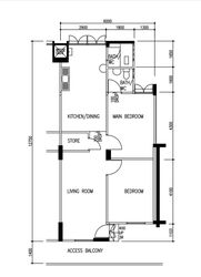 Blk 834 Woodlands Street 83 (Woodlands), HDB 3 Rooms #388838471
